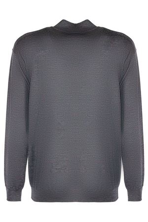 Grey virgin wool cardigan MAURO GRIFONI | GV110003120009